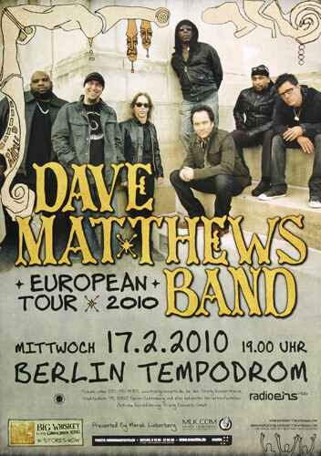 Dave matthews band europe - matthews,