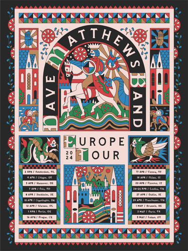 Poster dave matthews - poster, band